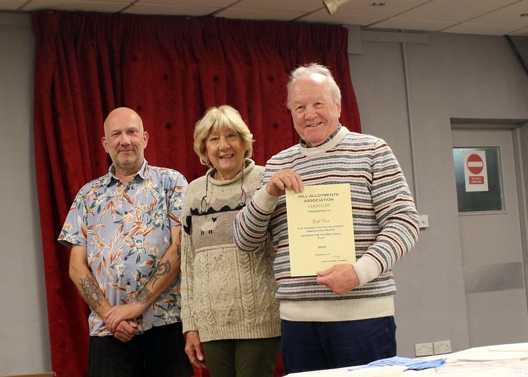 Geoff Cross Best Small Plot